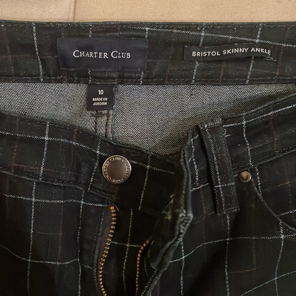 Charter Club - Bristol Skinny Ankle Jeans - Picture 3 of 3